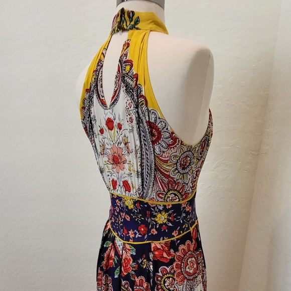Maeve Anthropologie GORGEOUS Halter Maxi Dress - Picture 6 of 13